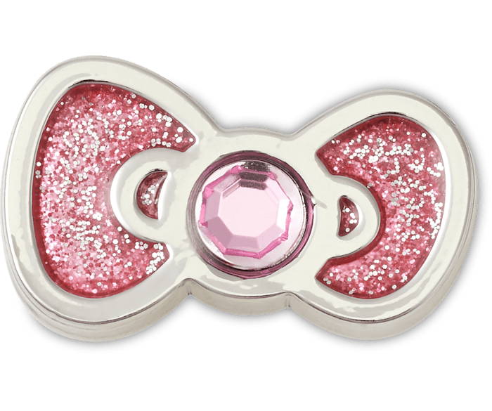 Hello Kitty Glitter Bow Jibbitz™ charms - Crocs
