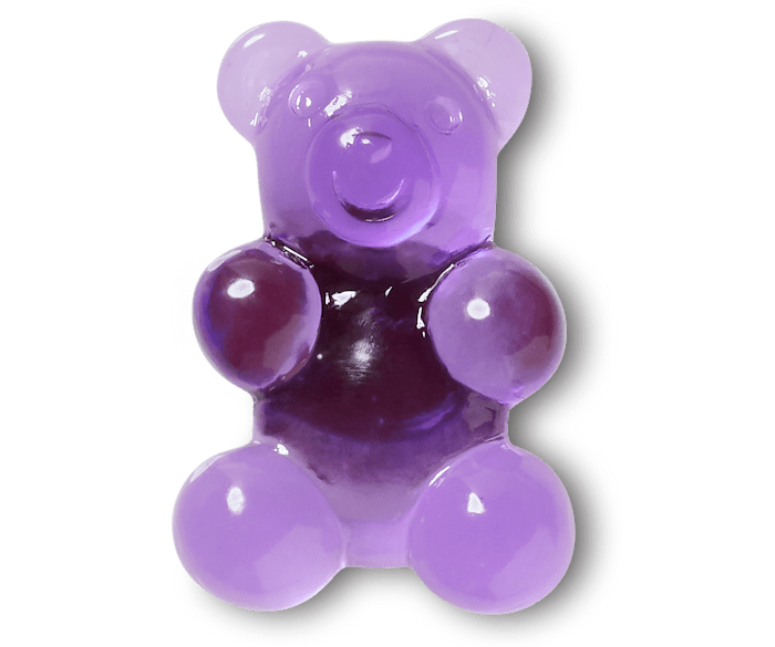 Purple Candy Bear Jibbitz™ charms - Crocs