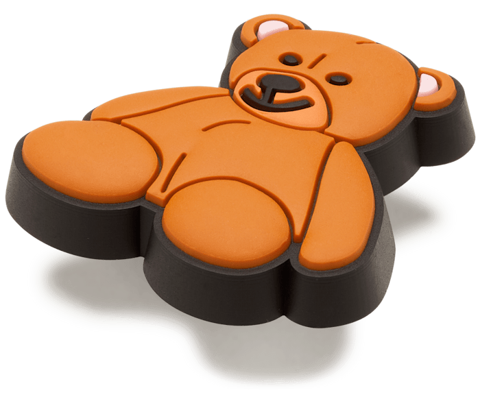 3D Bear Croc Charm Set