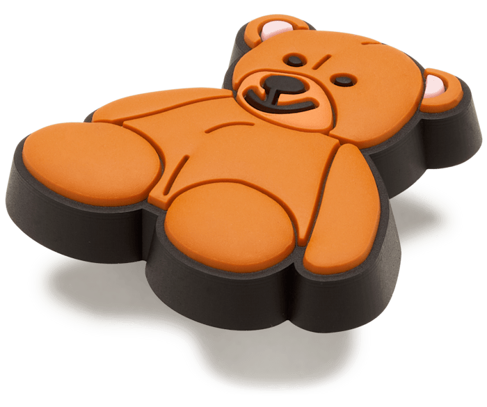 Crocs Teddy Bear Unisex Lifestyle Pins Brown