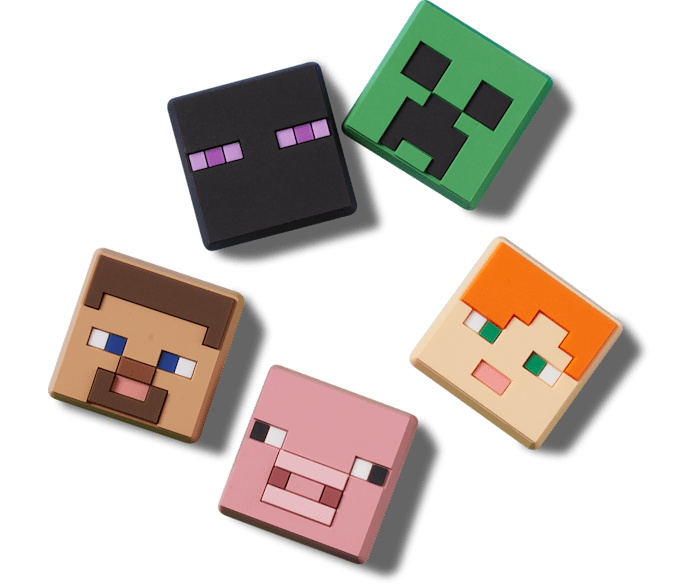 Minecraft 5 Pack Jibbitz™ charms - Crocs