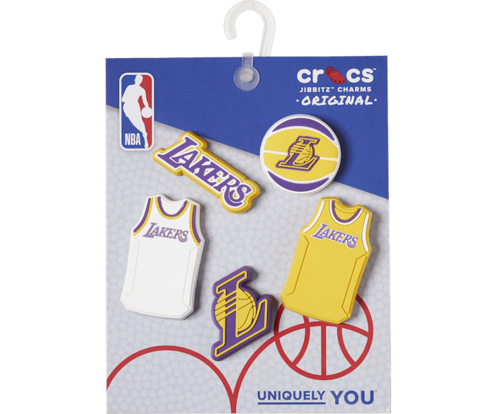 5 Los Pack Lakers Angeles charms - Crocs Jibbitz™ NBA