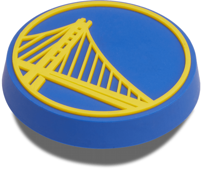 Golden State Warriors Croc Charm 