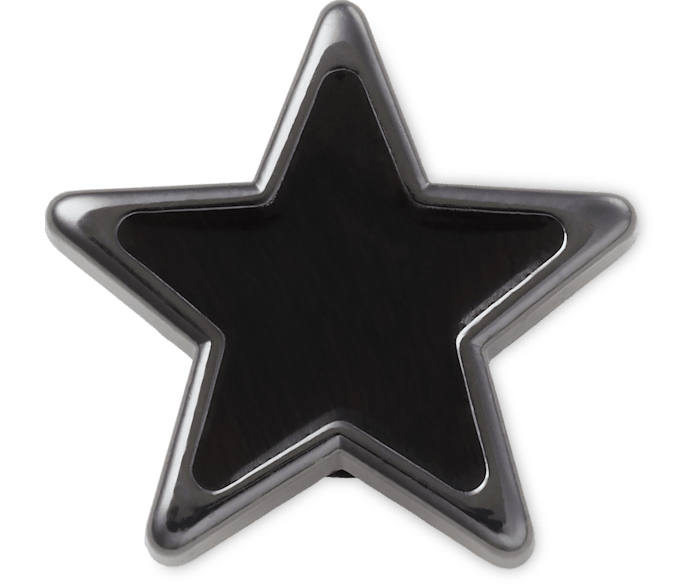  Lil Black Star - charm view - Jibbitz