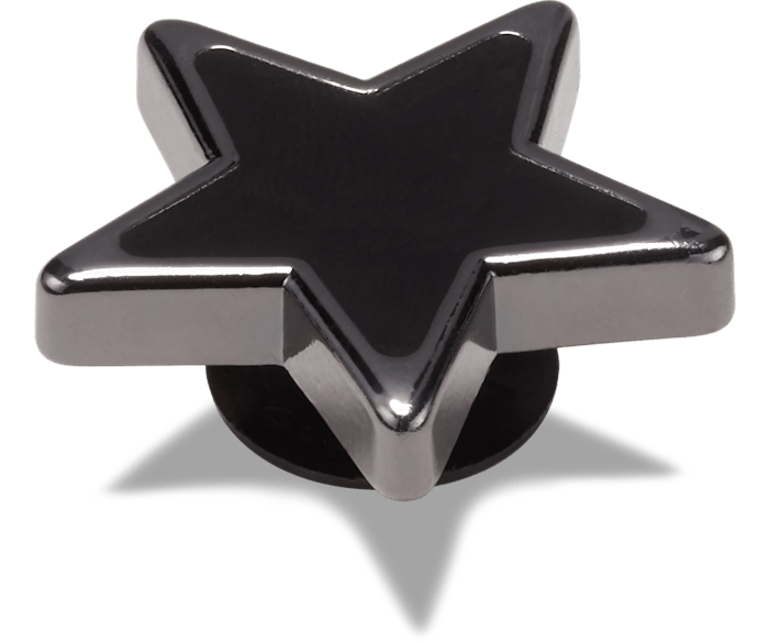  Lil Black Star - charms on shoes - Jibbitz