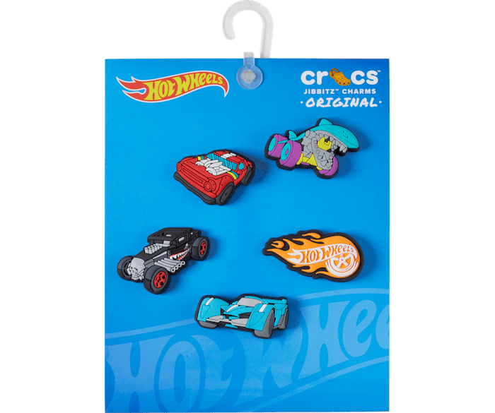 Hot Wheels 5 Pack Jibbitz™ Crocs - charms