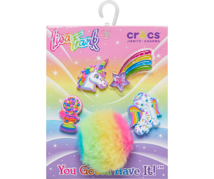 Crocs Disney’s Rainbow Celebration 5 pack Jibbitz Charms