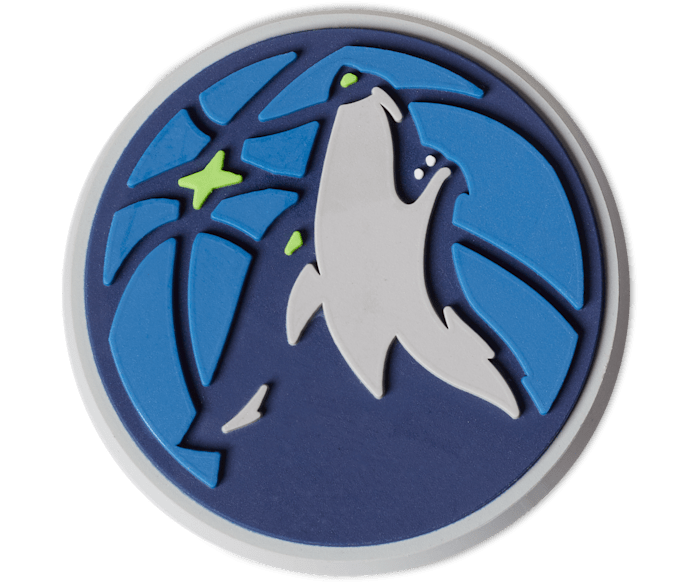  NBA Minnesota Timberwolves - charm view - Jibbitz