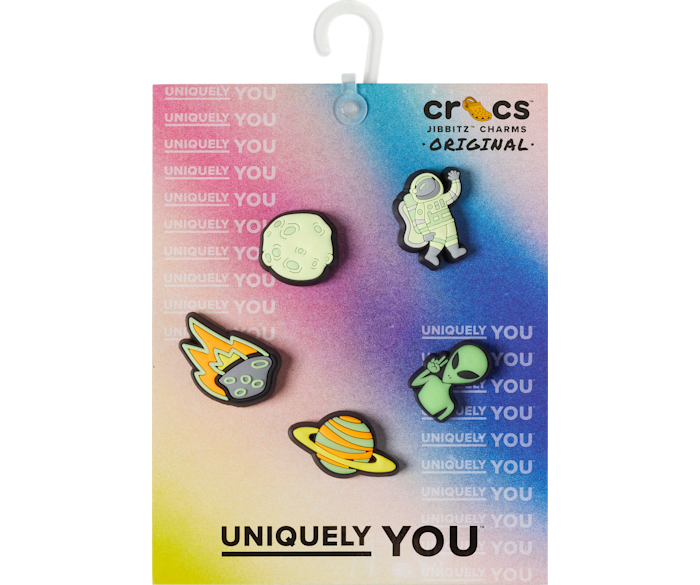Out of Space 5 Pack Jibbitz Shoe Charm - Crocs