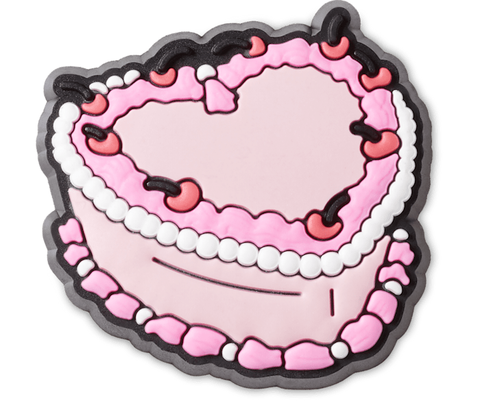 Pink Heart Cake Jibbitz™ charms - Crocs