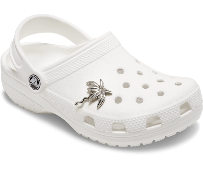 Glitter silver crocs  Crocs fashion, Crocs with charms, Custom shoes diy