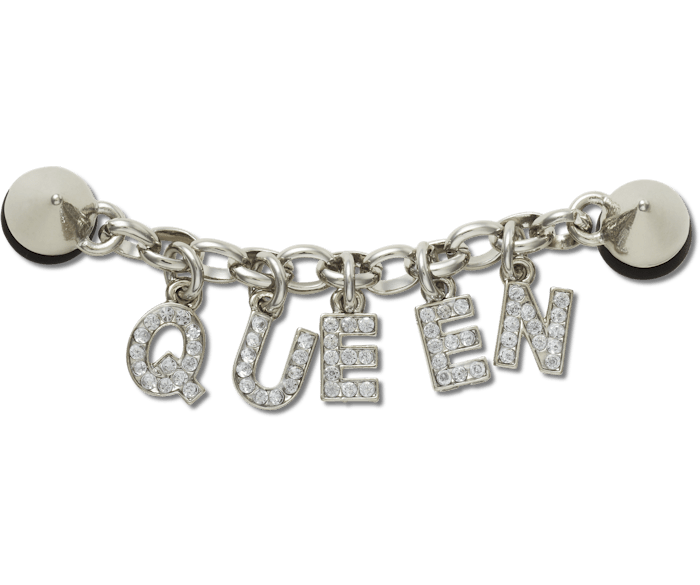  QUEEN Chain - charm view - Jibbitz
