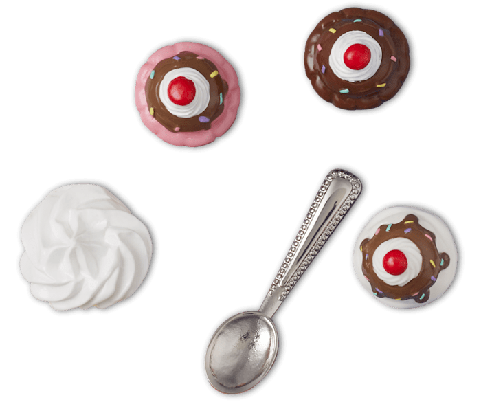  Mini Sundae 5 Pack - charm view - Jibbitz