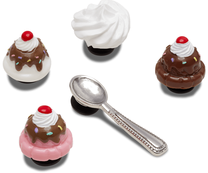  Mini Sundae 5 Pack - charms on shoes - Jibbitz