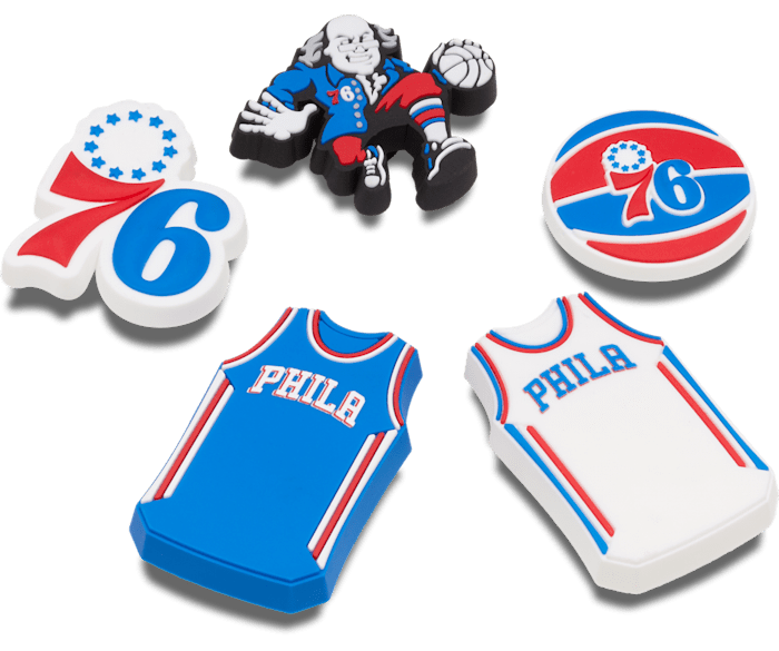 NBA Philadelphia 76ers Jibbitz™ charms - Crocs