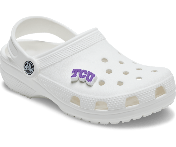 TCU” custom crocs - Majesty Kouture