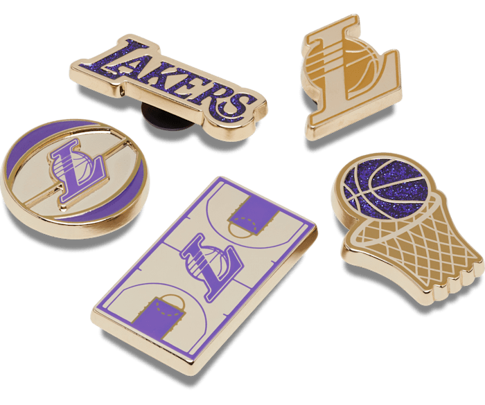 NBA Los Crocs - Lakers 5 Pack Jibbitz™ Angeles charms
