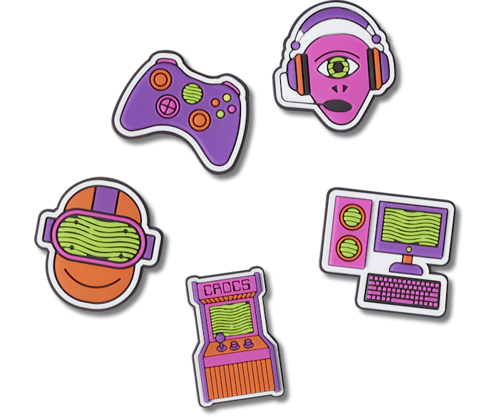 Jibbitz Level Up Charms from Finish Line, Pack of 5