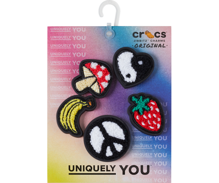 Crocs PEACE LOVE TUFTED 5 PACK OF JIBBITZ CHARMS - Otros accesorios -  multi/multicolor 