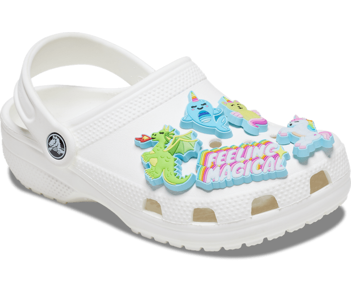 Crocs Feeling Magical Jibbitz Shoe Charms, 5 pack 
