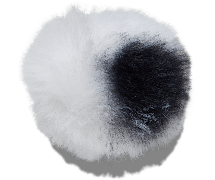  Dalmatian Puff Ball - charms on shoes - Jibbitz