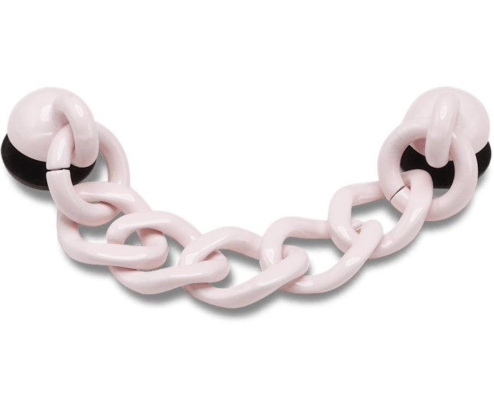  Pink Thick Chain - charms on shoes - Jibbitz