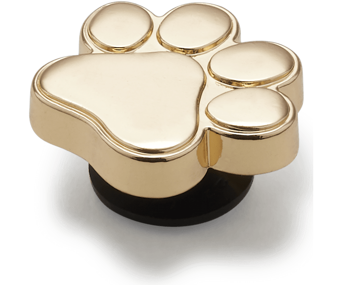  Gold Dog Paw - charms on shoes - Jibbitz