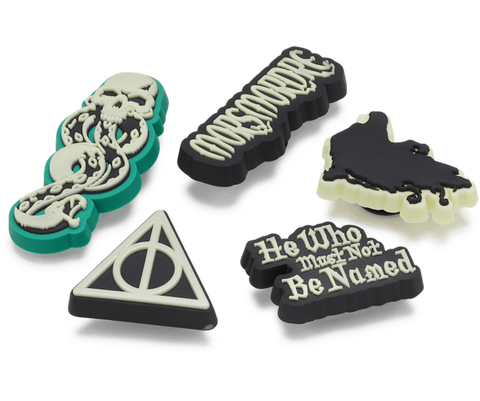 Harry Potter Croc Charm Set  Croc charms, Charm set, Charmed