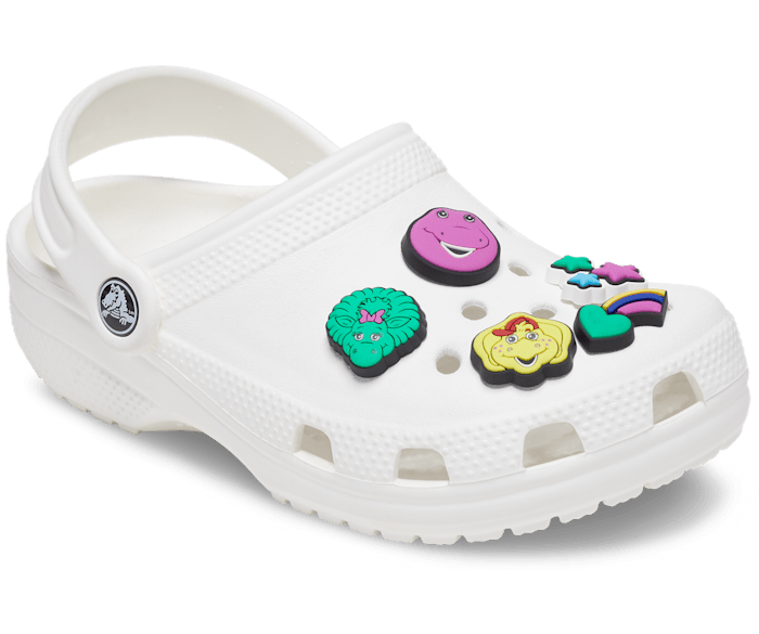 Barney 5 Pack Jibbitz™ charms - Crocs