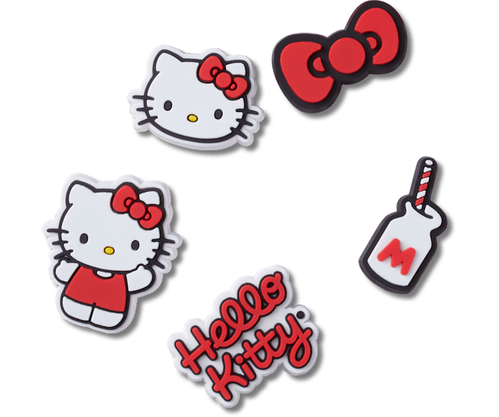  Hello Kitty 5 Pack - charm view - Jibbitz