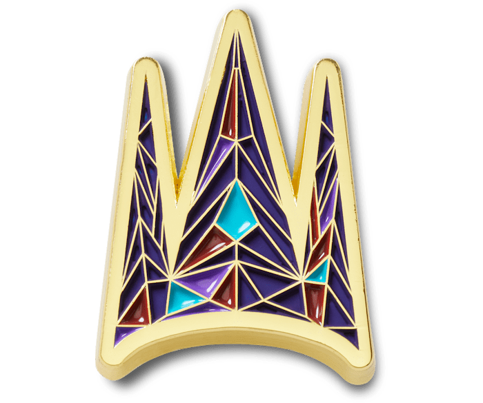  Snow White Crown - charm view - Jibbitz
