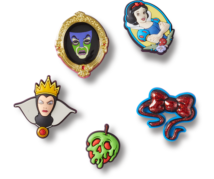  Ensemble de 5 breloques Blanche-Neige - vue accessoire - Jibbitz
