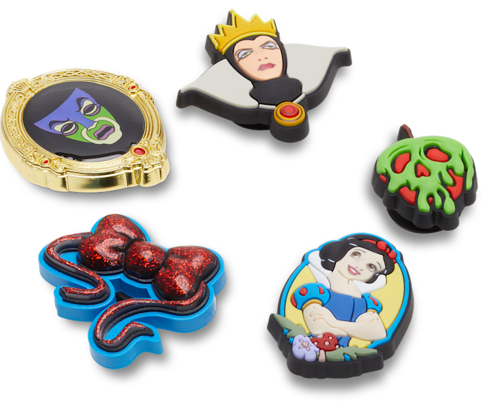  Ensemble de 5 breloques Blanche-Neige - Accessoires sur chaussure - Jibbitz