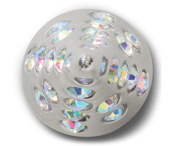  Bling Spike Stud - charm view - Jibbitz