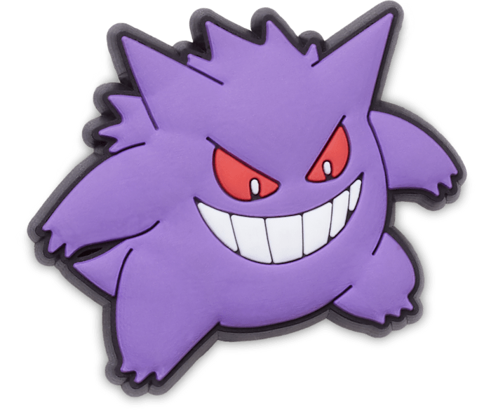  Pokemon Gengar - charm view - Jibbitz
