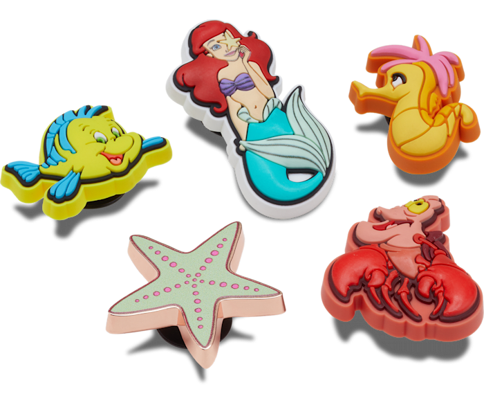  Princess Ariel 5 Pack - charms on shoes - Jibbitz