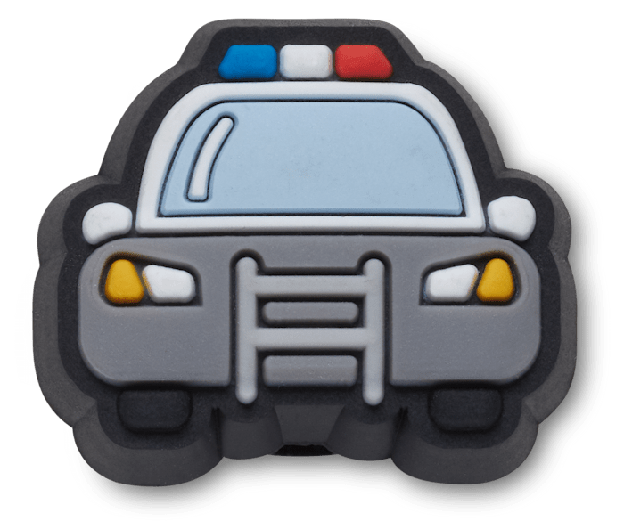  Tiny Police Car - charm view - Jibbitz