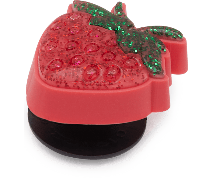  Fraise scintillante - Accessoires sur chaussure - Jibbitz