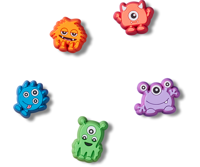  Tiny Monster 5 Pack - charm view - Jibbitz