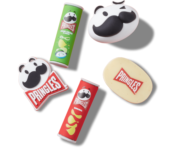 PRINGLES X CROCS 5 PACK JIBBITZ