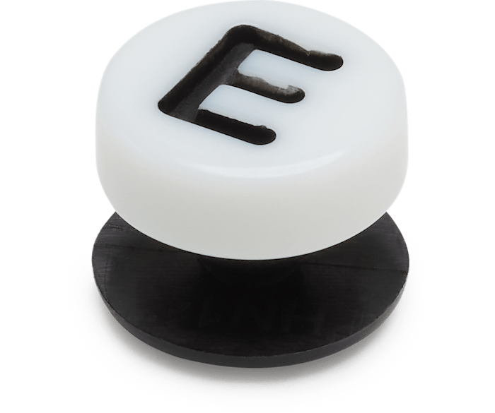  Tiny Friendship Letter E - charms on shoes - Jibbitz