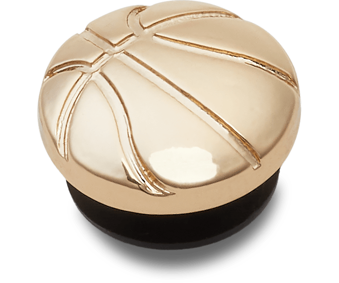  Tiny Gold Basketball - charms on shoes - Jibbitz