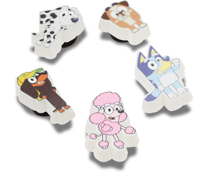  Ensemble de 5 breloques Bluey - Accessoires sur chaussure - Jibbitz