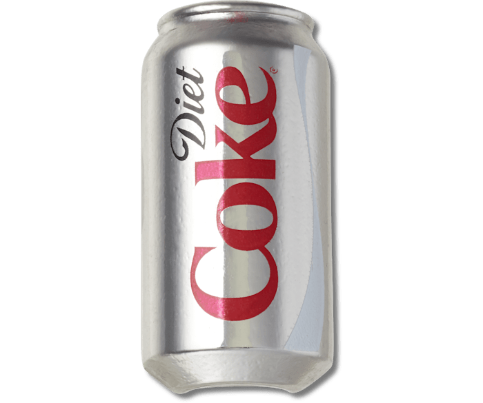 Jibbitz Diet Coke In Metallic