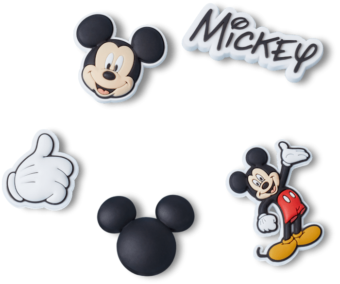  Disney Mickey 5 Pack - charm view - Jibbitz