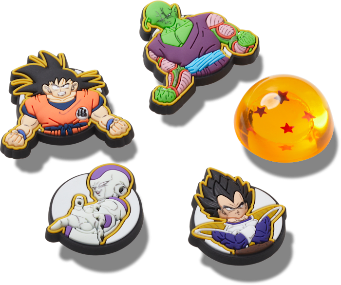 Dragon Ball Z 5 Pack - charms on shoes - Jibbitz