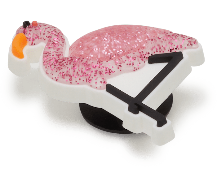  Sparkly Flamingo - charms on shoes - Jibbitz