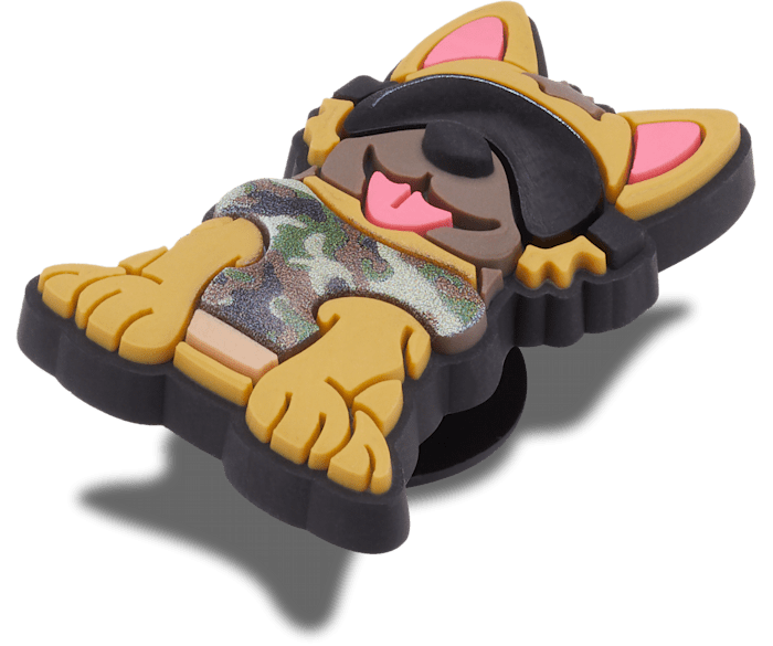  Military German Shepard Pup - charms on shoes - Jibbitz