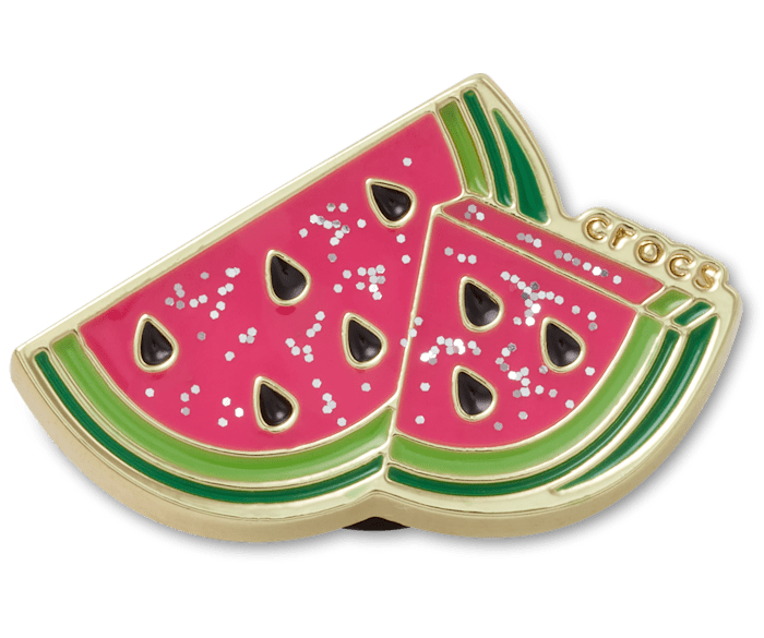  Double Watermelon - charm view - Jibbitz