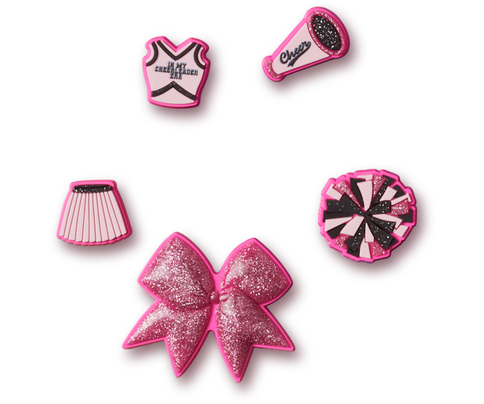  Cheerleading 5 Pack - charm view - Jibbitz
